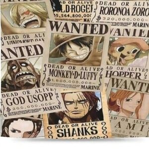 Onepiece Anime Character Blanket - Multicolor